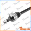 Demi-Arbre de Transmission pour ALFA ROMEO | 50550424, NPW-AR-042